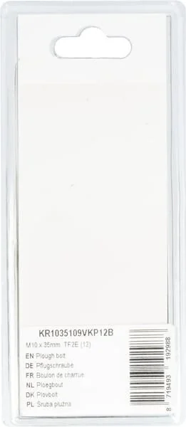 Kramp - KR1035109VKP12B - Pflugschraube M10x35mm, TF2E (12)