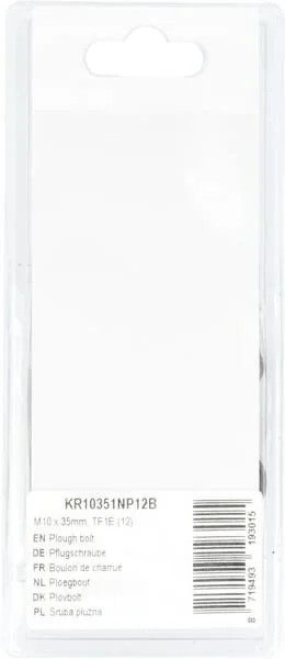 Kramp - KR10351NP12B - Pflugschraube M10x35mm, TF1E (12)