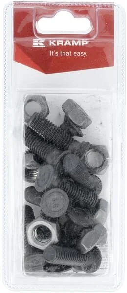 Kramp - KR1035COP12B - Pflugschraube M10x35mm, TF2E (12)