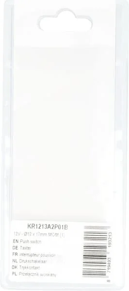 Kramp - KR1213A2P01B - Druckschalter MOM 12mm