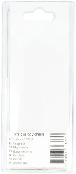 Kramp - KR1245109VKP08B - Pflugschraube M12x45mm, TFCC (8)