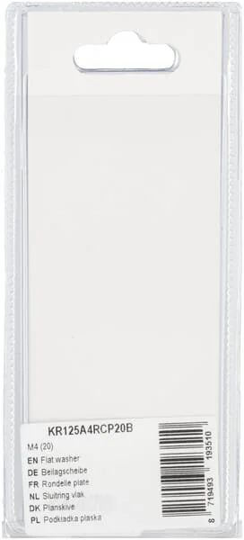 Kramp - KR125A4RCP20B - Unterlegscheibe M4 (20)