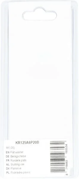 Kramp - KR125A6P20B - Unterlegscheibe M6 (20)