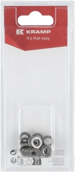 Kramp - KR125A6RVSP20B - Flache Unterlegscheibe Edelstahl M6 (20)