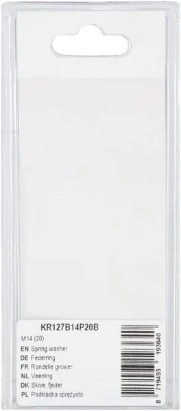 Kramp - KR127B14P20B - Federscheibe M14 (20)