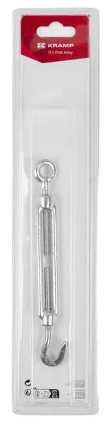 Kramp - KR148006HGP01B - Spannschloss Haken/Auge M6x170-250mm (1)