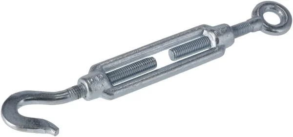 Kramp - KR148010HGP01B - Spannschloss Haken/Auge M10x210-295mm (1)
