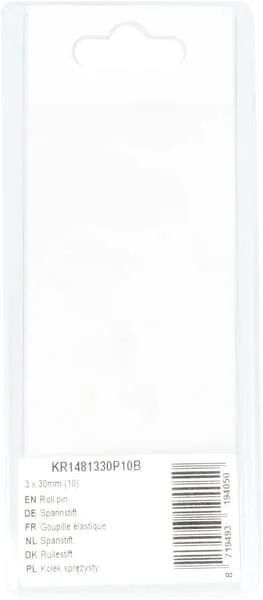 Kramp - KR1481330P10B - Spannstift 3x30mm (10)