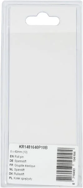 Kramp - KR1481640P10B - Rollstift 6x40mm (10)