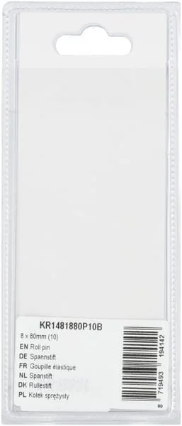 Kramp - KR1481880P10B - Rollstift 8x80mm (10)