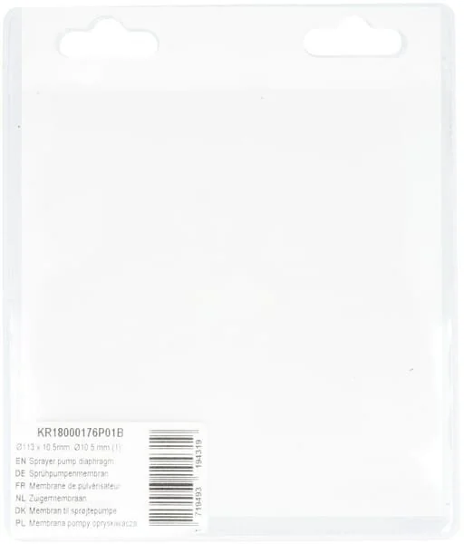 Kramp - KR18000176P01B - Spritzenpumpenmembran Durchmesser 113x10.5mm (1)