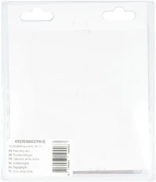 Kramp - KR230300037P01B - Rückleuchtenglas Minipointmm, 4F (1)