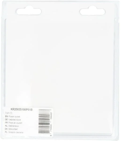 Kramp - KR25035100P01B - Steckdose 3 Pin (1)