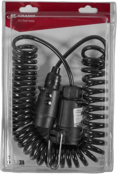 Kramp - KR484063P01B - Spiralkabel 7-Polig - 5m, M/F (1)