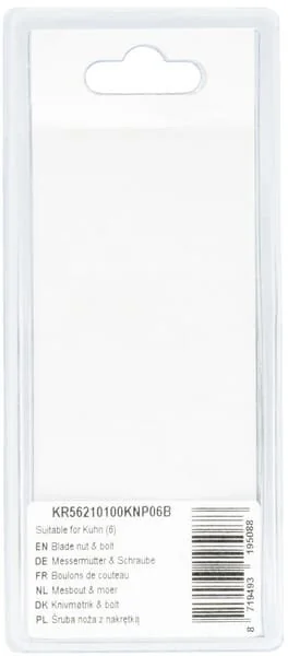Kramp - KR56210100KNP06B - Klinge Mutter Und Bolzen (6)