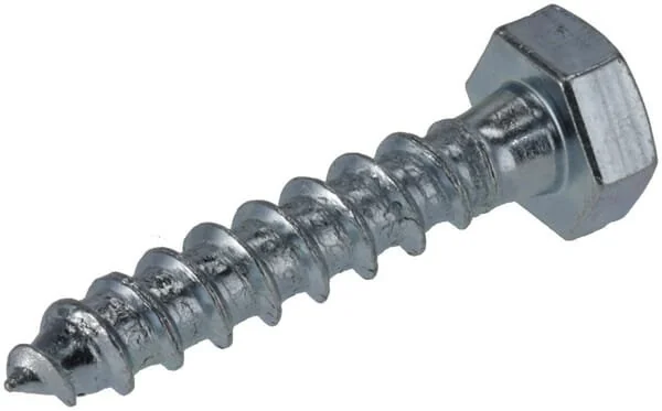 Kramp - KR571840P10B - Holzschraube M8x40mm (10)