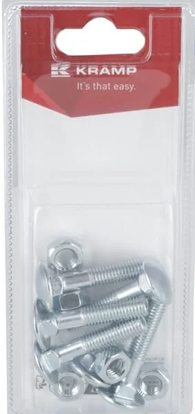 Kramp - KR603840P06B - Schlossschraube M8x40mm, 4.6 (6)