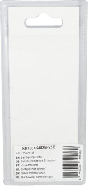 Kramp - KR7504K4825P25B - Blechschraube 4.8x25mm (25)