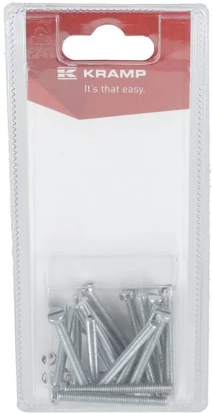 Kramp - KR84440P20B - Schlitzschraube M4x40mm (20)