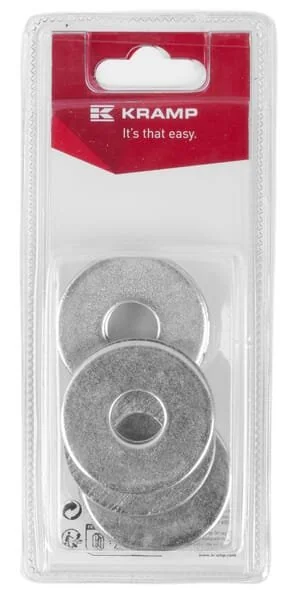 Kramp - KR9021A14P10B - Flachrundschraubenunterlegscheibe M14x44 Diameter (10)