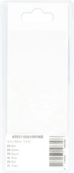 Kramp - KR9311050109P06B - Schraube Mm, 10.9 (6)