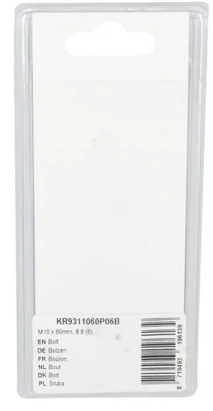 Kramp - KR9311060P06B - Bolzen mm, 8.8 (6)