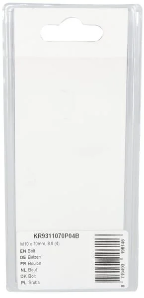 Kramp - KR9311070P04B - Bolzen mm, 8.8 (4)