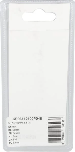 Kramp - KR93112100P04B - Bolzen mm, 8.8 (4)