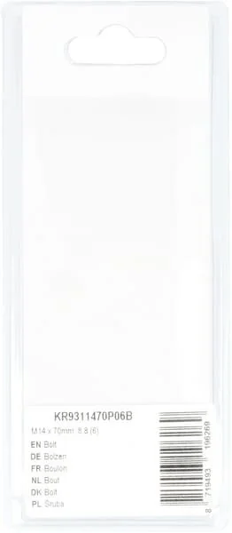 Kramp - KR9311470P06B - Bolzen mm, 8.8 (6)