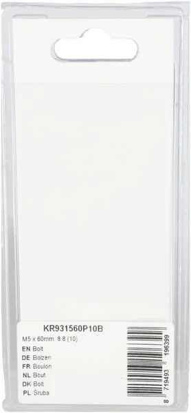 Kramp - KR931560P10B - Schraube Mm, 8.8 (10)