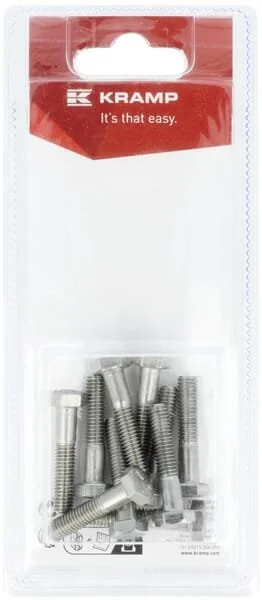Kramp - KR931630RVSP10B - Bolzen Edelstahl Mm, A2 (10)