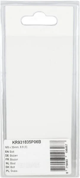 Kramp - KR931835P06B - Bolzen mm, 8.8 (6)