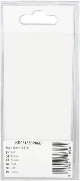 Kramp - KR931860P06B - Bolzen mm, 8.8 (6)