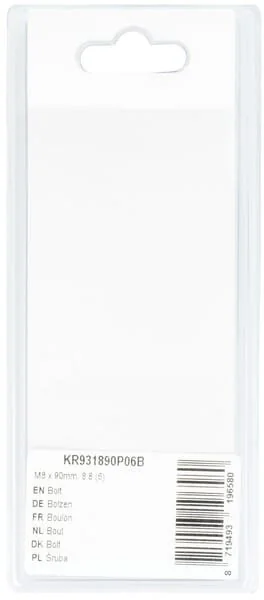 Kramp - KR931890P06B - Bolzen mm, 8.8 (6)
