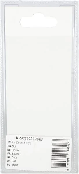 Kramp - KR9331020P06B - Bolzen mm, 8.8 (6)