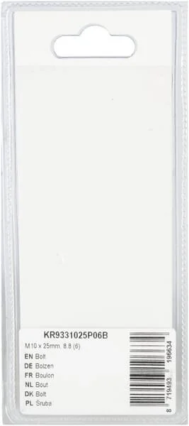 Kramp - KR9331025P06B - Bolzen mm, 8.8 (6)