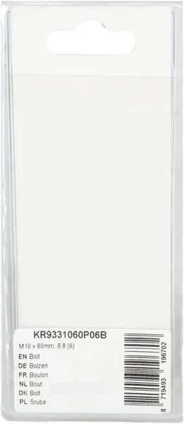 Kramp - KR9331060P06B - Bolzen mm, 8.8 (6)