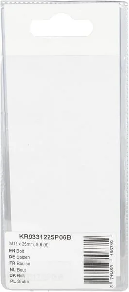 Kramp - KR9331225P06B - Bolzen mm, 8.8 (6)