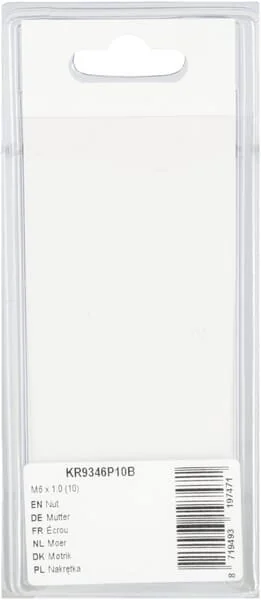 Kramp - KR9346P10B - Mutter (10)