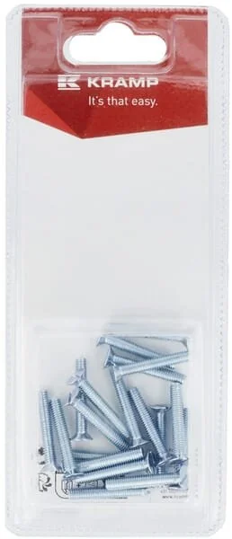 Kramp - KR963425P20B - Senkschraube M4x25mm (20)