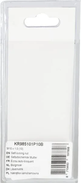 Kramp - KR985101P10B - Selbstsichernde Mutter (10)