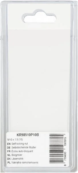 Kramp - KR98510P10B - Selbstsichernde Mutter (10)