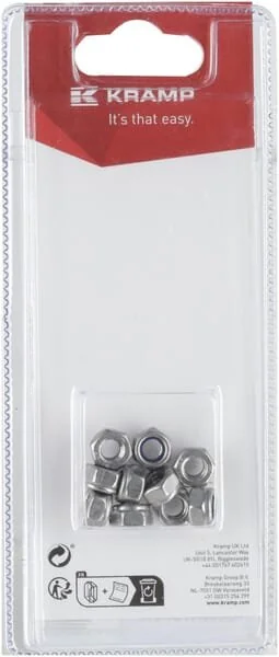 Kramp - KR9856RVSP10B - Selbstsichernde Mutter Edelstahl (10)