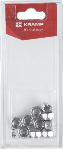 Kramp - KR9858RVSP10B - Selbstsichernde Mutter Edelstahl (10)