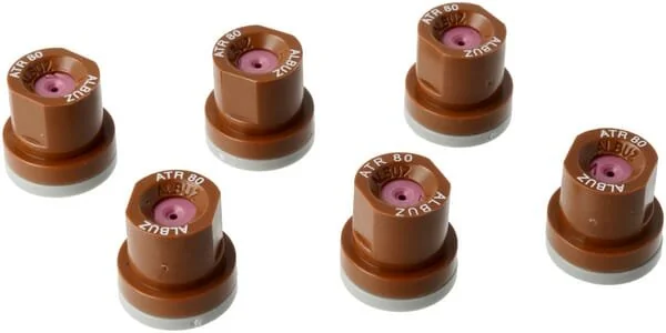 Kramp - KRATR80BROWNP06B - Spritzen-Düse Braun 80° (6)