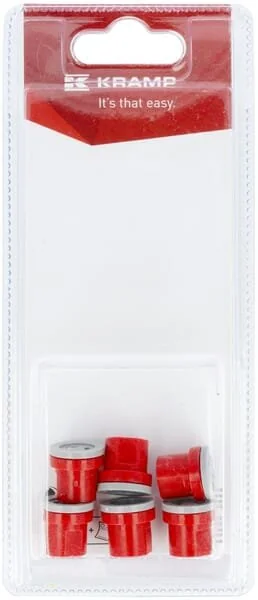 Kramp - KRATR80REDP06B - Spritzen-Düse Rot 80° (6)