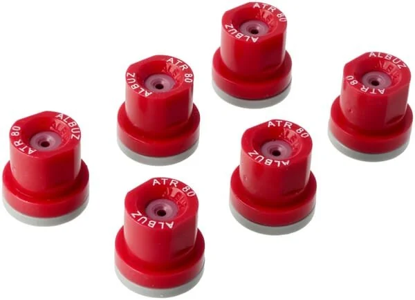 Kramp - KRATR80REDP06B - Spritzen-Düse Rot 80° (6)