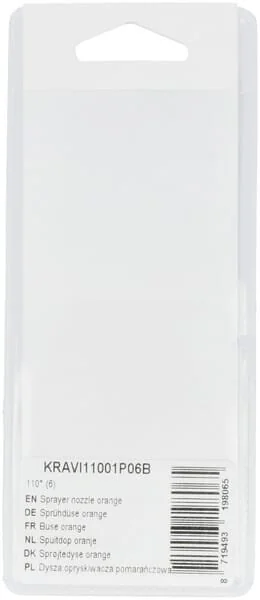 Kramp - KRAVI11001P06B - Spritzen-Düse Orange 110° (6)