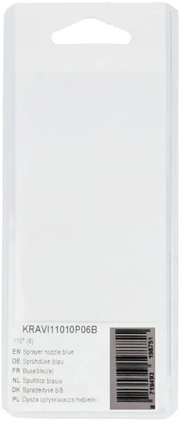 Kramp - KRAVI11010P06B - Spritzen Düse Blau 110° (6)
