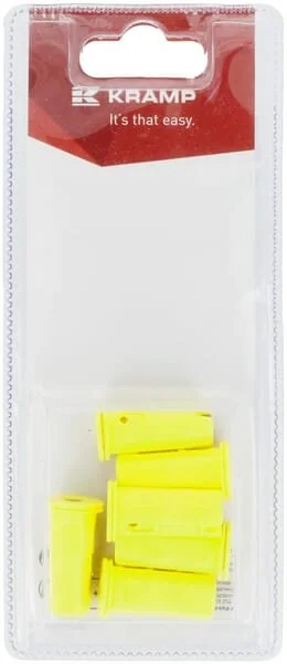 Kramp - KRAVI8002P06B - Spritzen-Düse Gelb 80° (6)